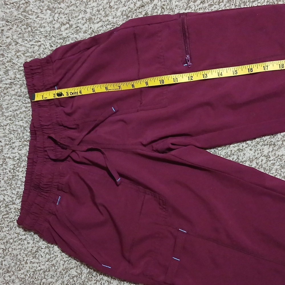 Women's Burgundy Scrubstar Nursing Set - Picture 14 of 15